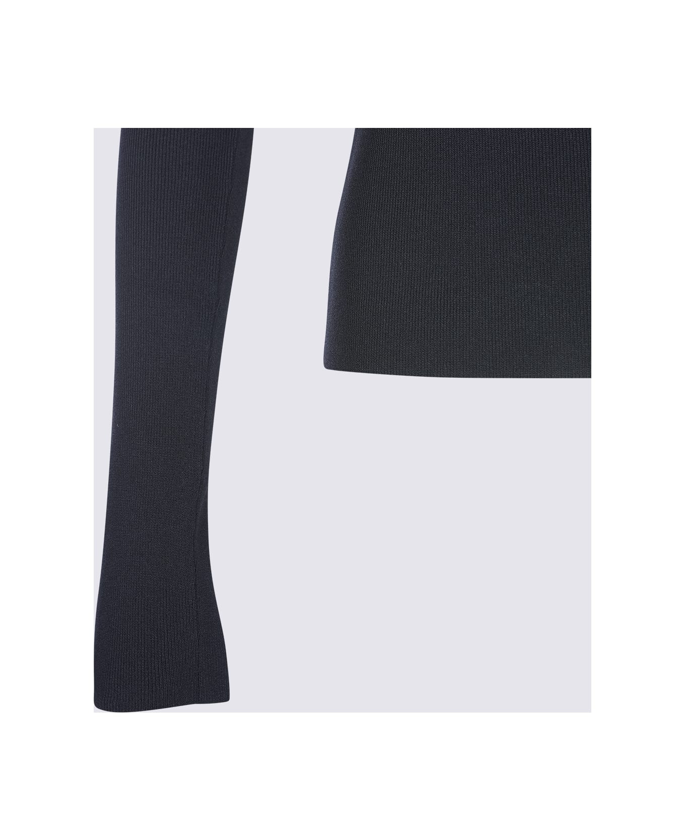 Black Viscose Knitwear - 4