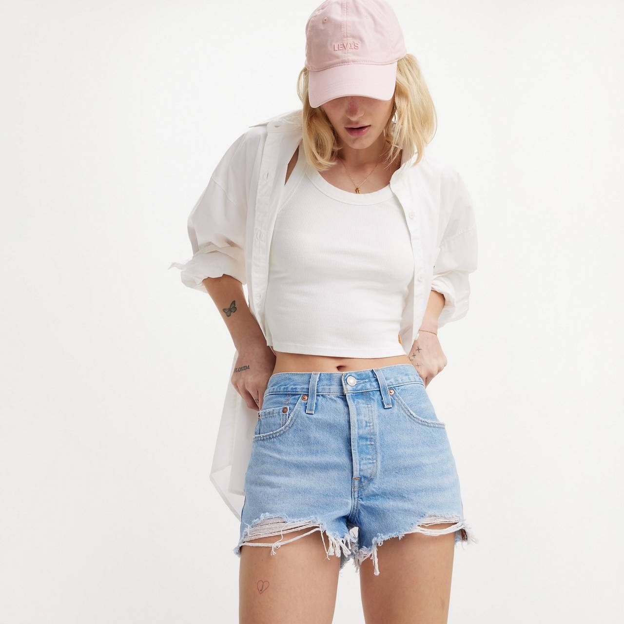501® ORIGINAL FIT HIGH RISE WOMEN'S SHORTS - 4
