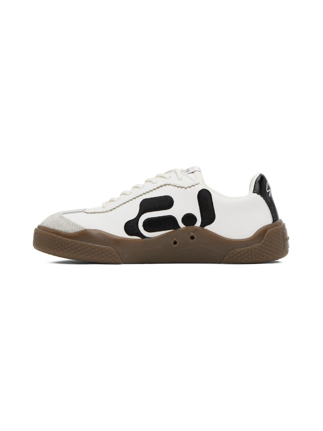 White Santos Sneakers - 3