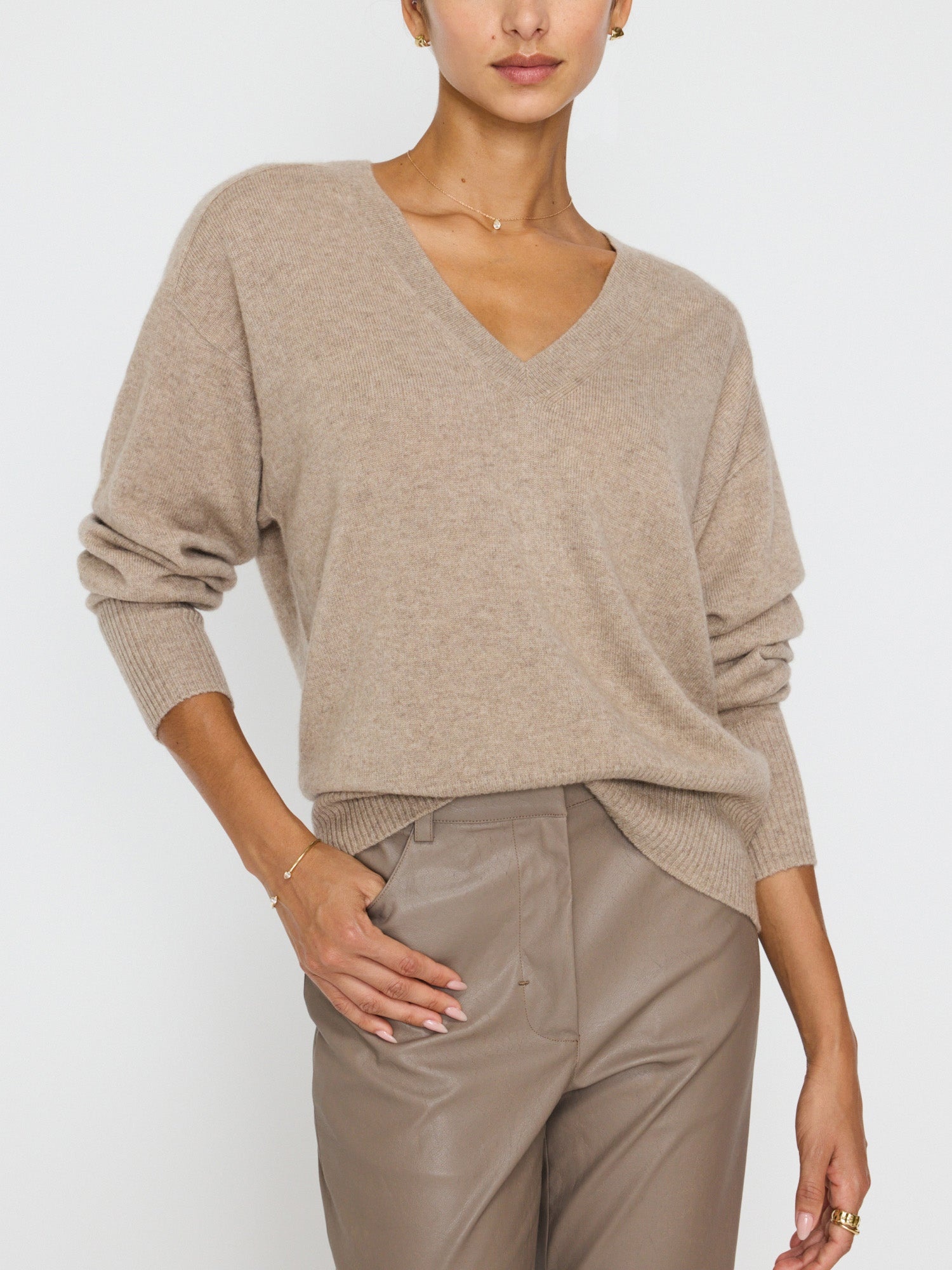 The Leia Vee Sweater - 6