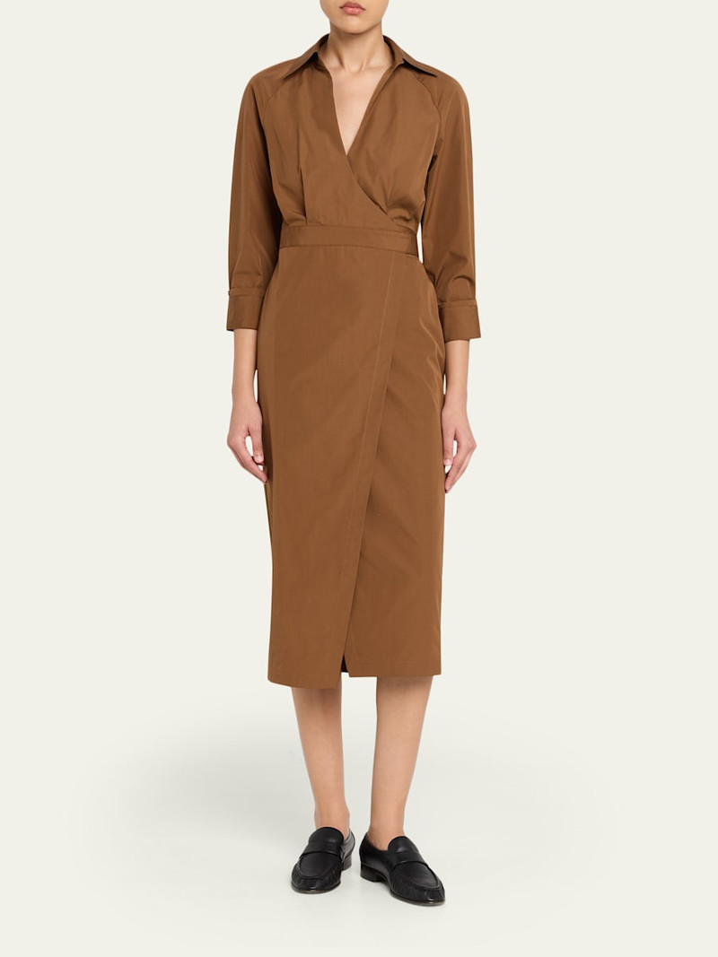 TWP The Walkaway Midi Shirtdress outlook