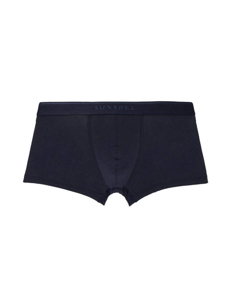 Sunspel Three-Pack Navy Boxers outlook