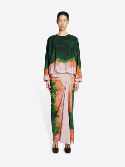 Dries Van Noten LONG DRAPED SKIRT outlook