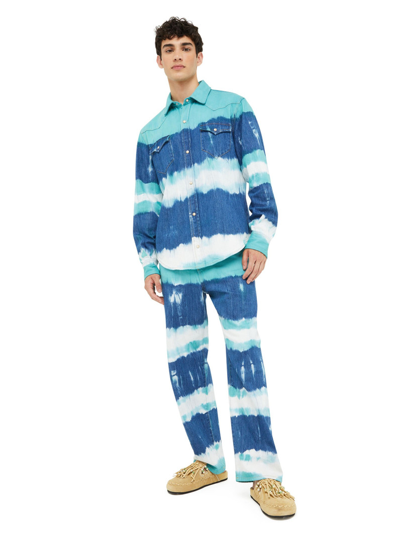 Alanui Magic Journey Denim Shirt outlook