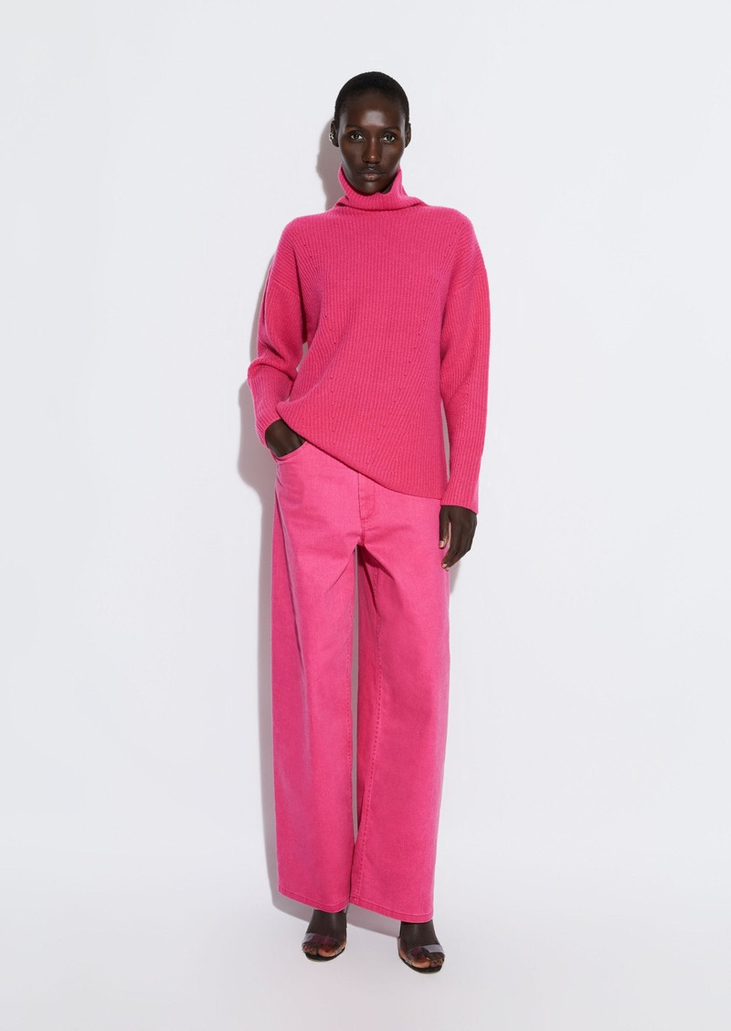 LAPOINTE Cashmere Silk Turtleneck outlook