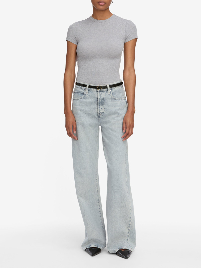 FRAME The Rib Baby Tee outlook