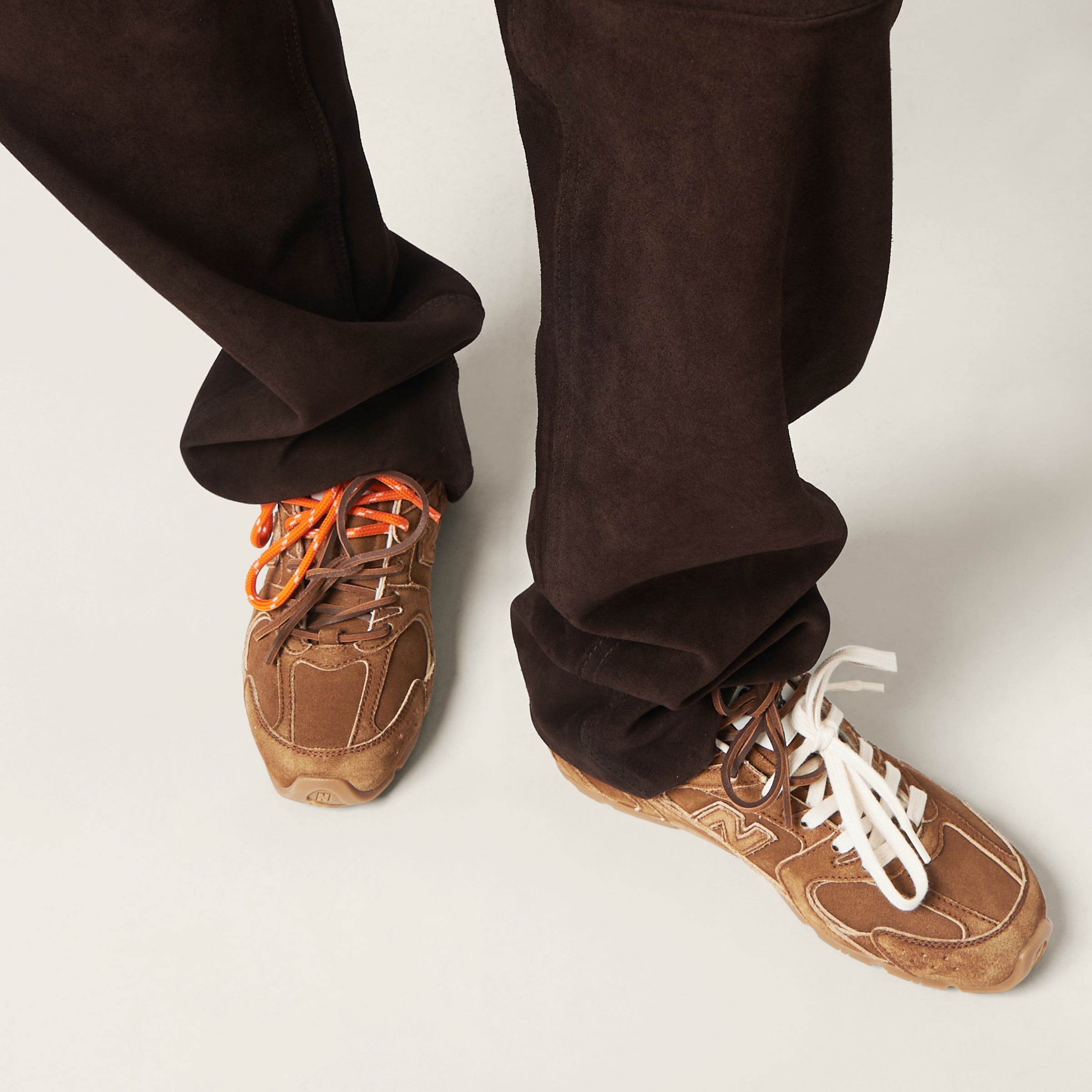 New Balance X Miu Miu 530 SL suede sneakers - 6