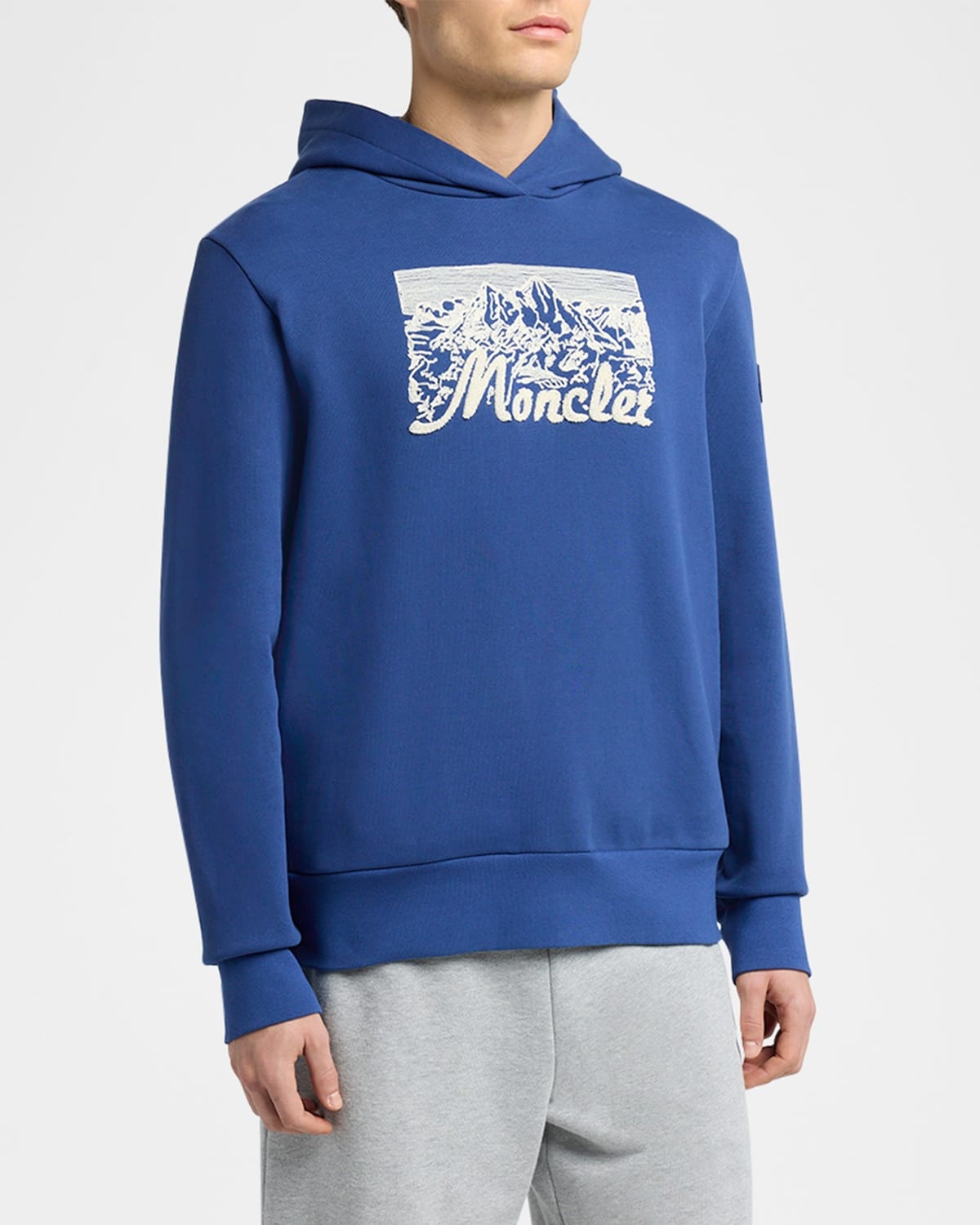 Men's Chenille Mountain Logo Hoodie - 4