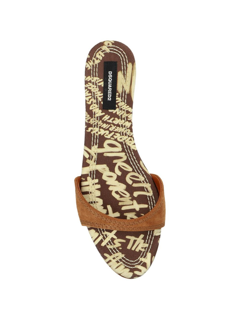 strap-detail flat sandals 4