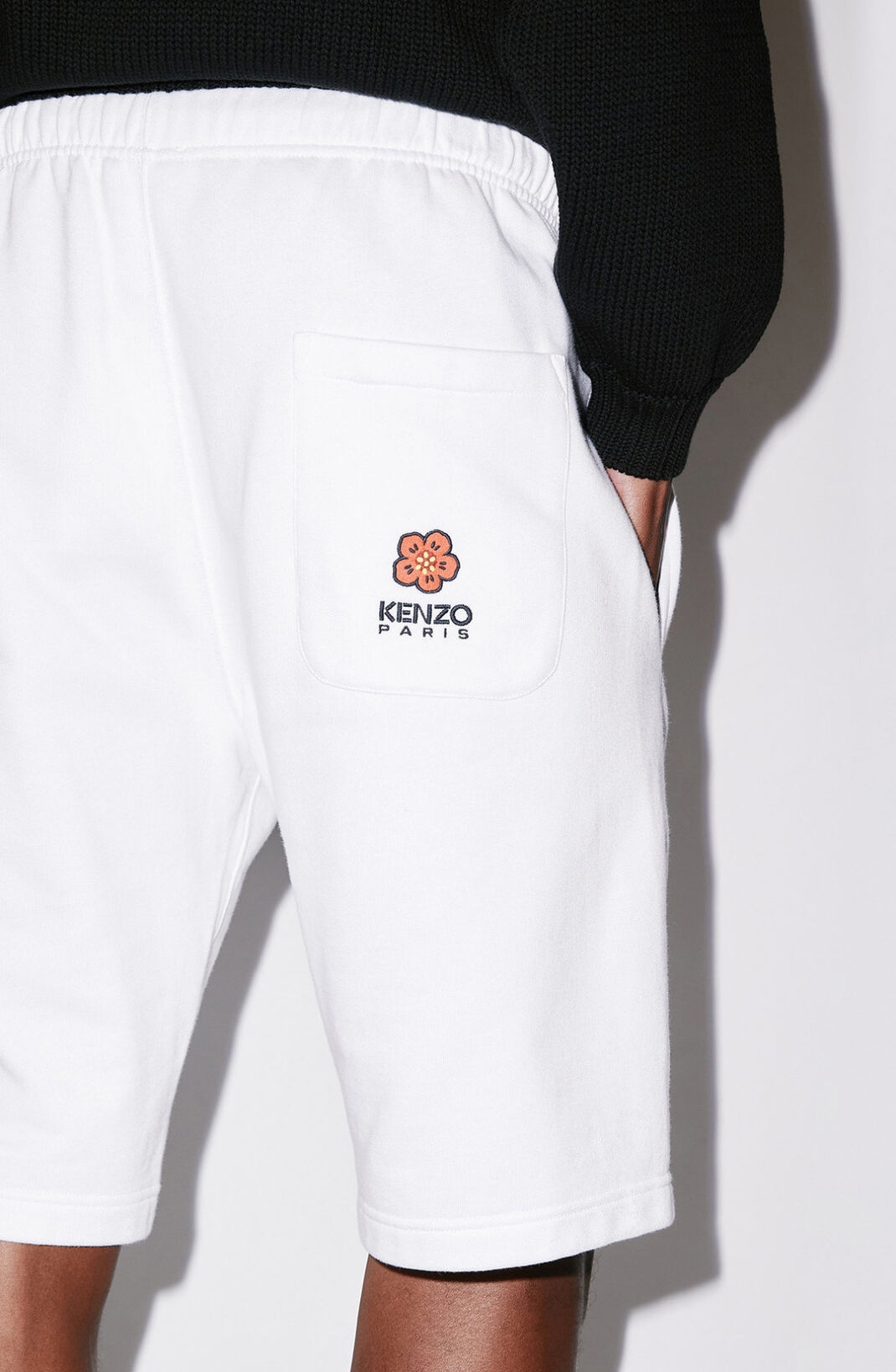 'BOKE FLOWER' crest shorts - 6