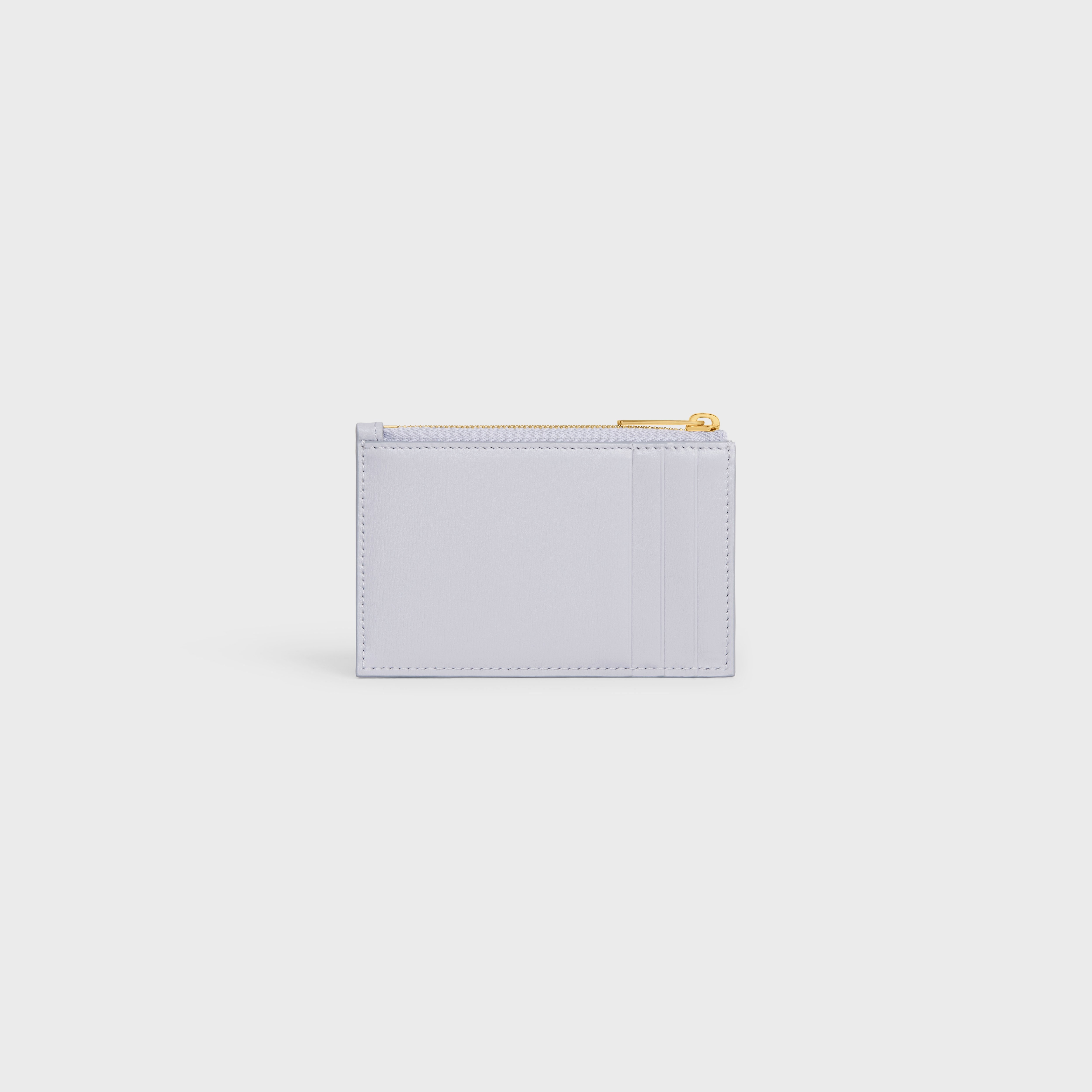 Zipped Card Holder in Smooth Calfskin - 3