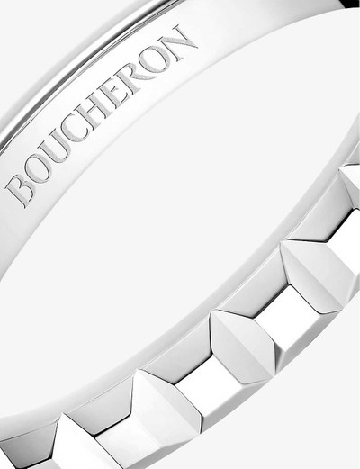 Boucheron Quatre Clou de Paris platinum ring outlook