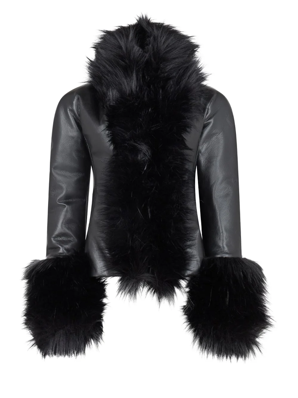 `Kasia` Faux Fur` Jacket - 1