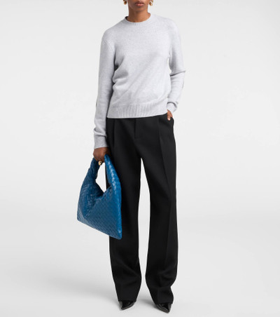 Bottega Veneta High-rise wool twill straight pants outlook