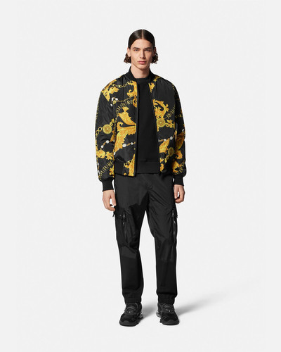 VERSACE JEANS COUTURE Chain Couture Reversible Bomber outlook