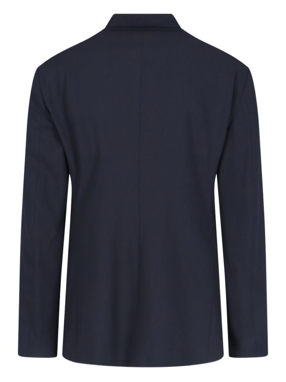 mandarin-collar wool jacket - 2