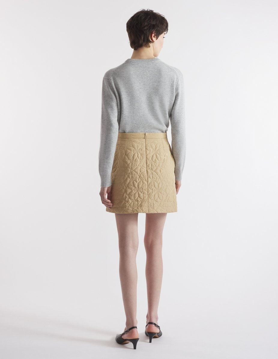 BOLD FOX HEAD EMBROIDERED CROPPED JUMPER - 5