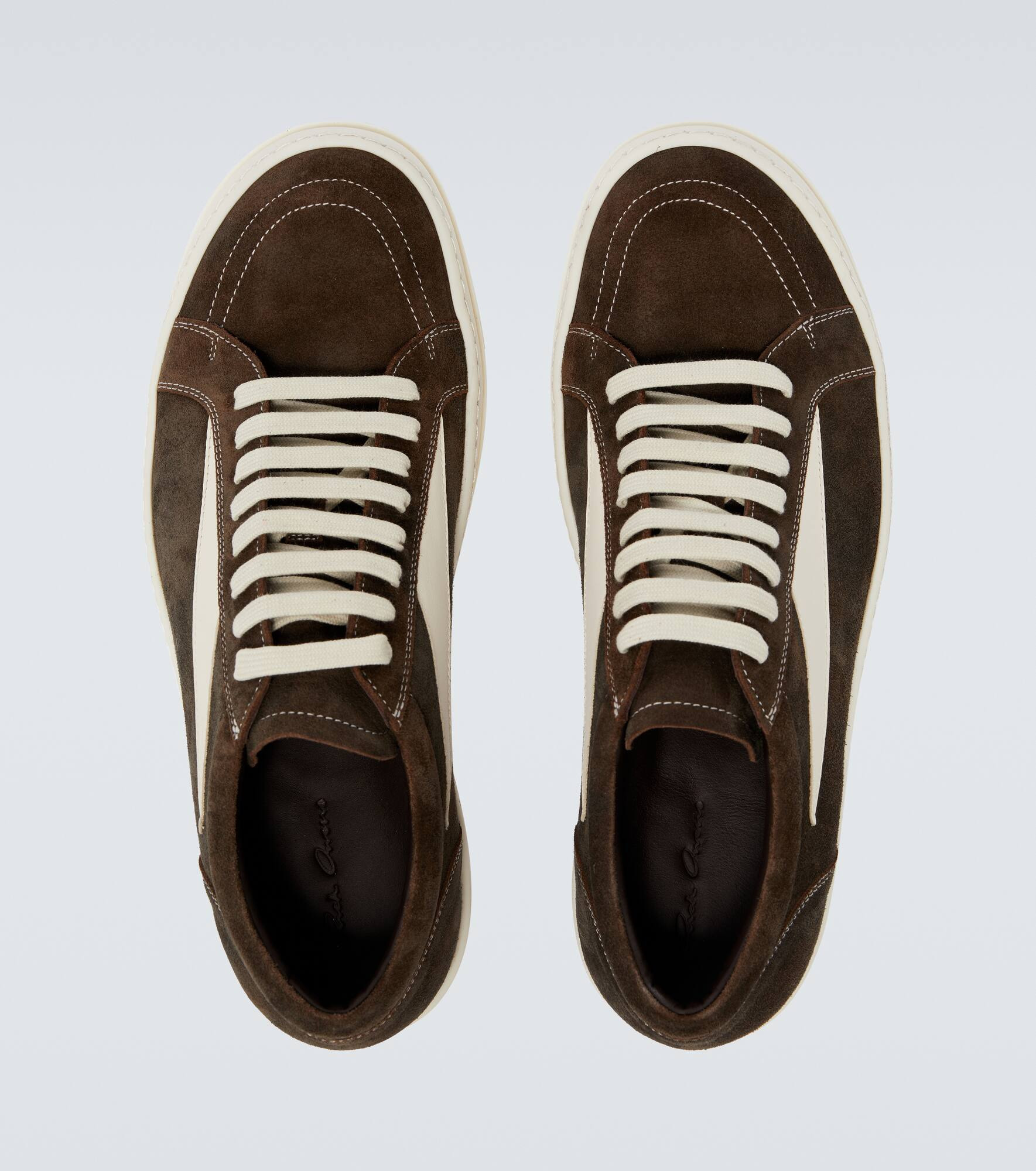 Vintage suede sneakers - 4