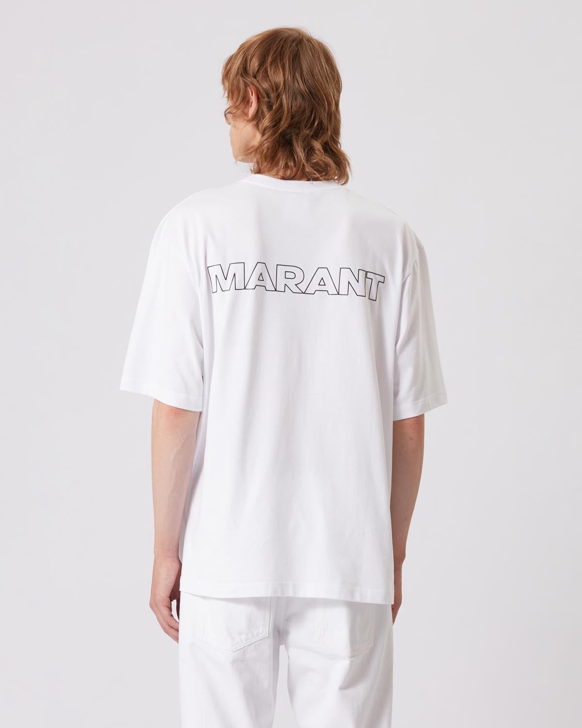 ISABEL MARANT｜SHORT-SLEEVED ROUND NECK T-SHIRTS (GUIZY Isabel Marant GUIZY TEE-SHIRT | REVERSIBLE