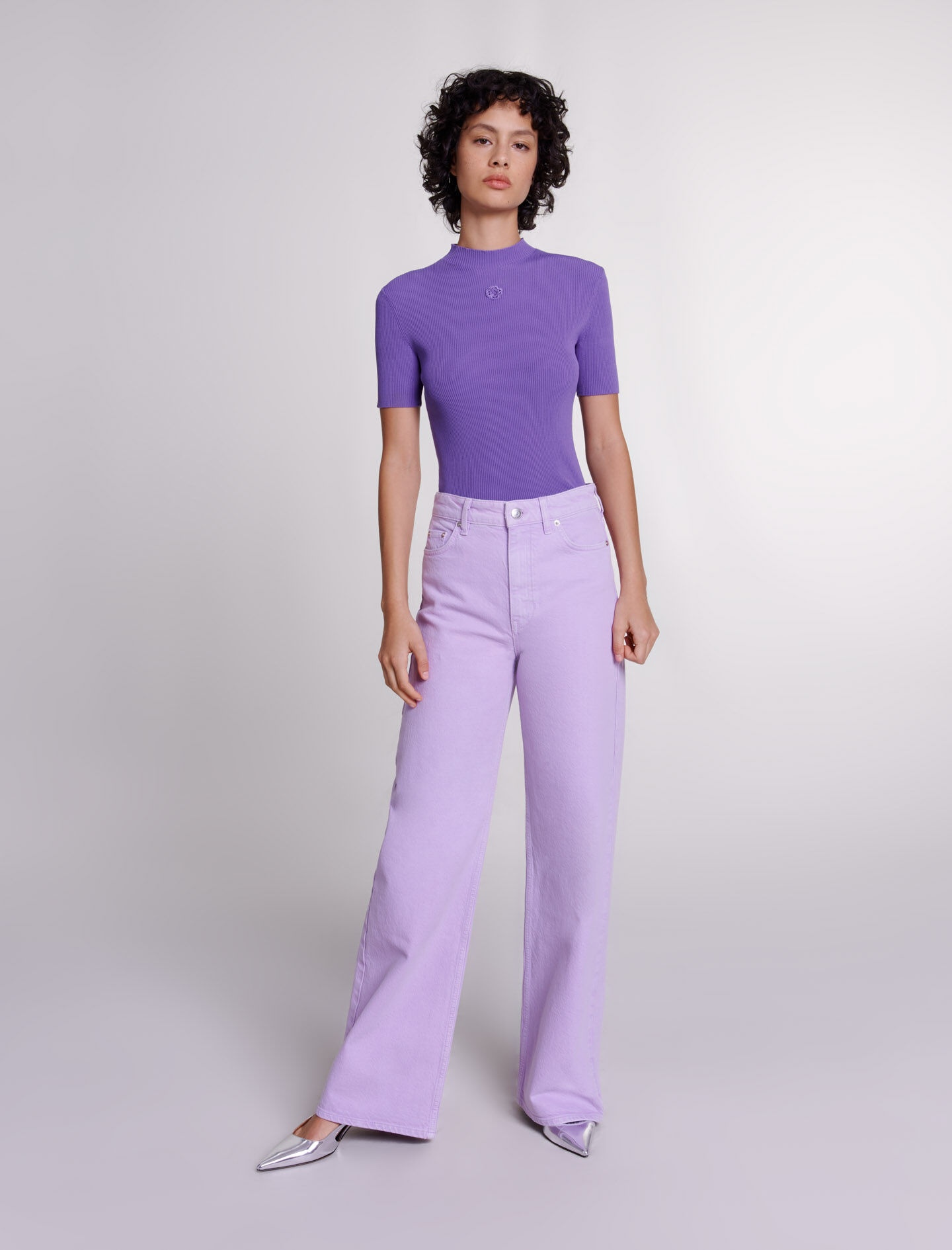 Clover embroidery top - 2