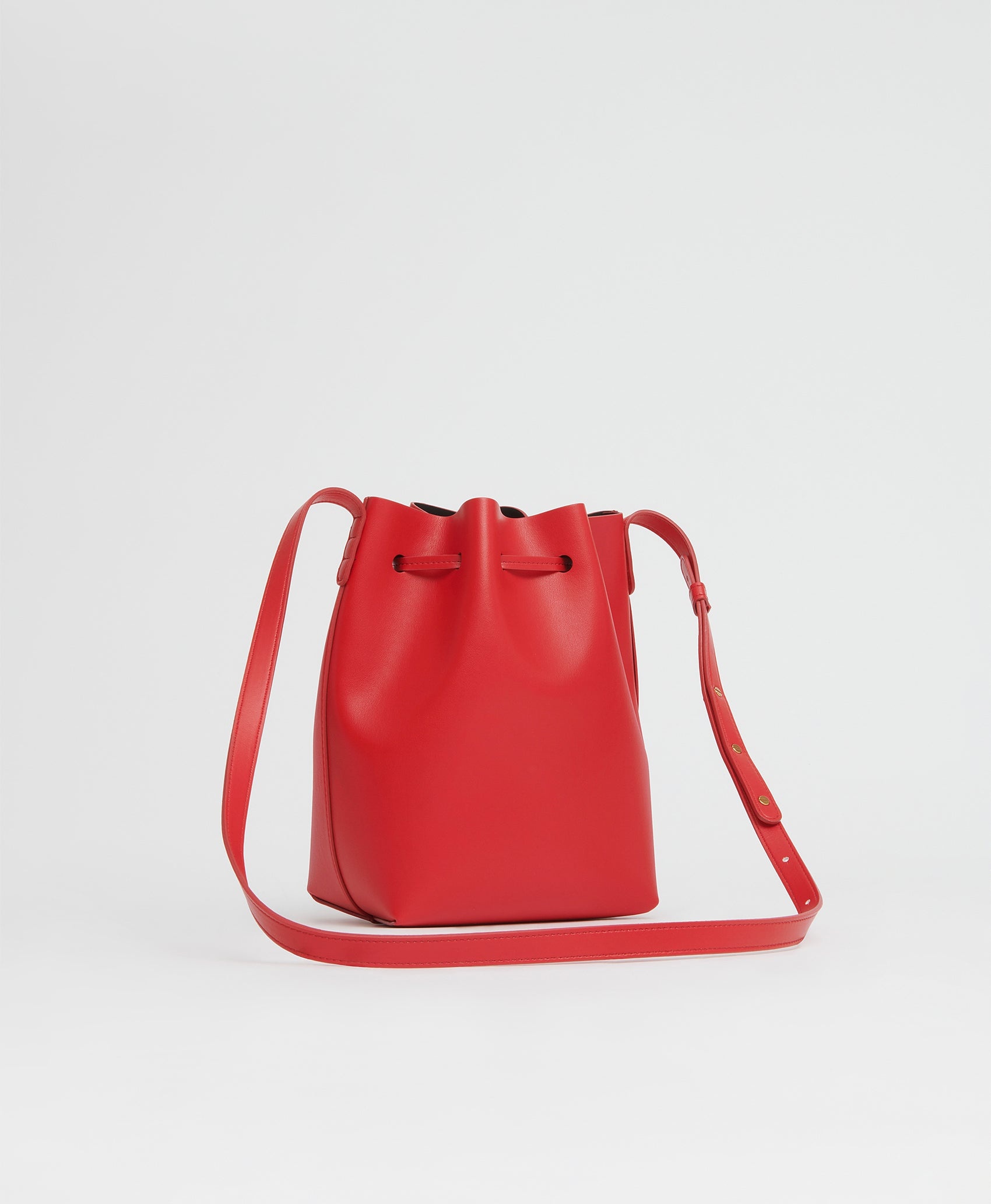 VEGAN APPLE BUCKET BAG - 4