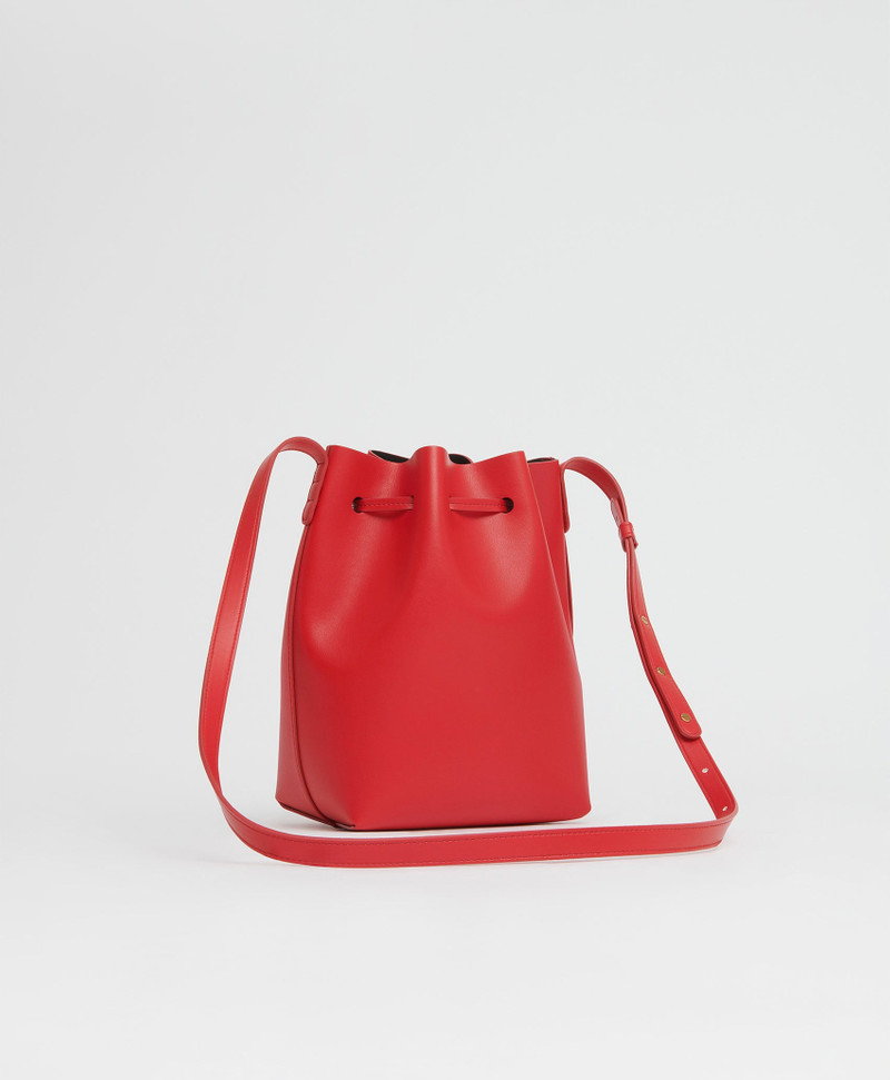 VEGAN APPLE BUCKET BAG 4