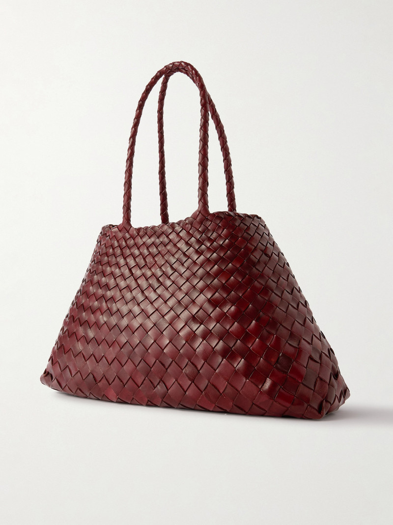 Santa Croce Big Woven Leather Tote Bag 3