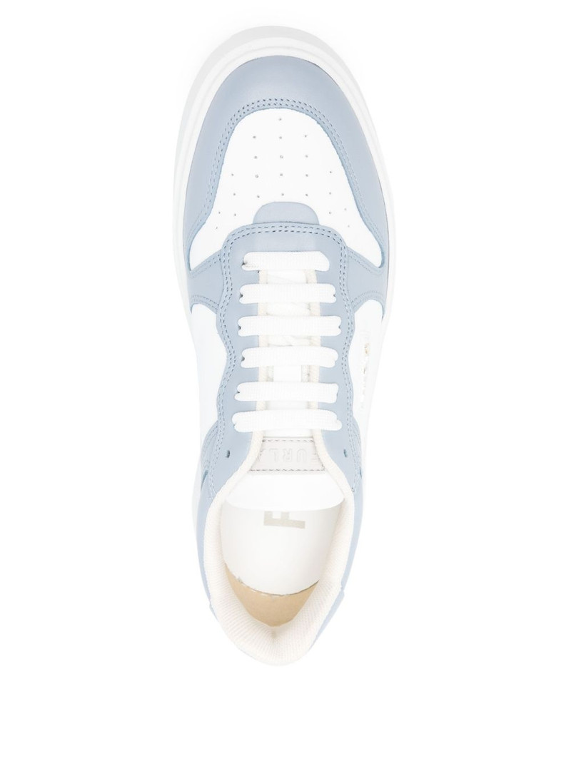 logo-lettering sneakers 4