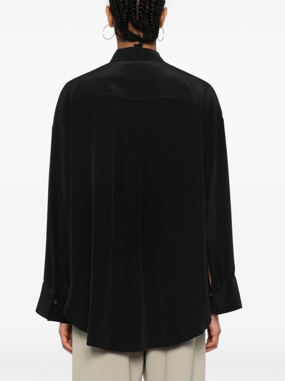 Derris organic-silk shirt - 4