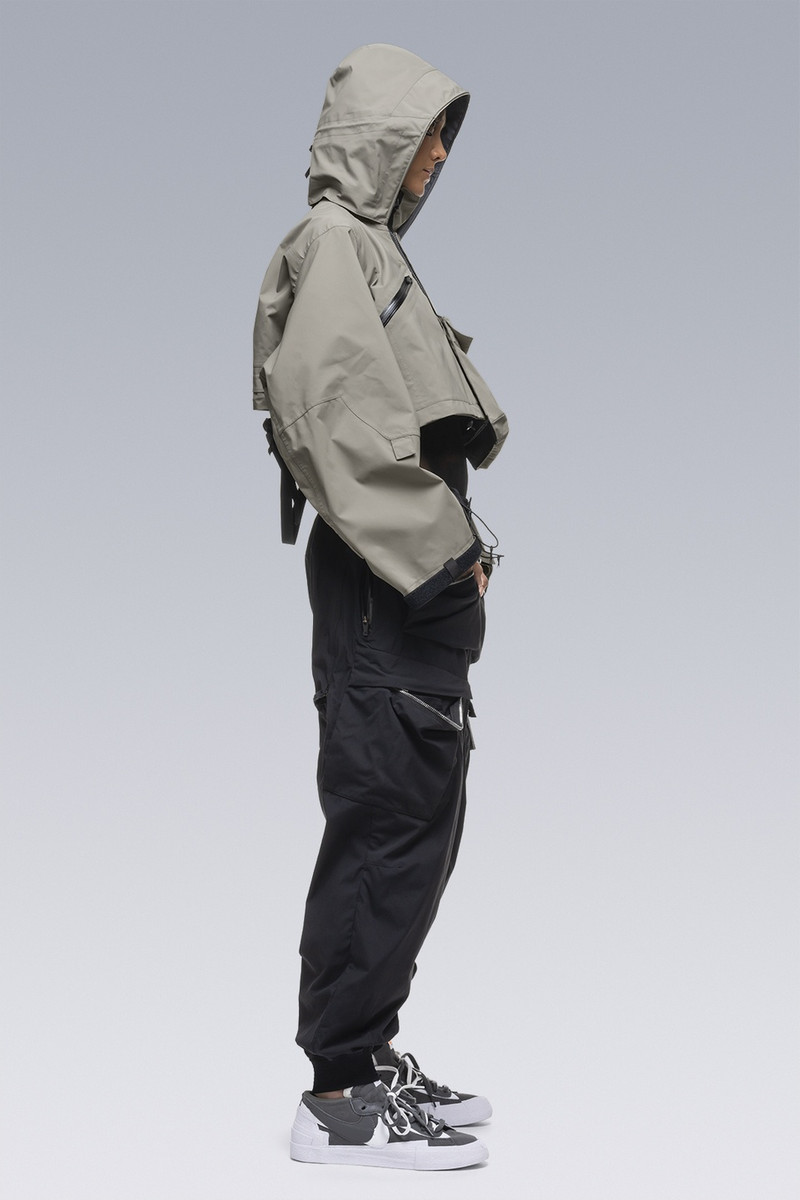 ACRONYM SAC-J6011 sacai / ACRONYM Crop Jacket Black | REVERSIBLE