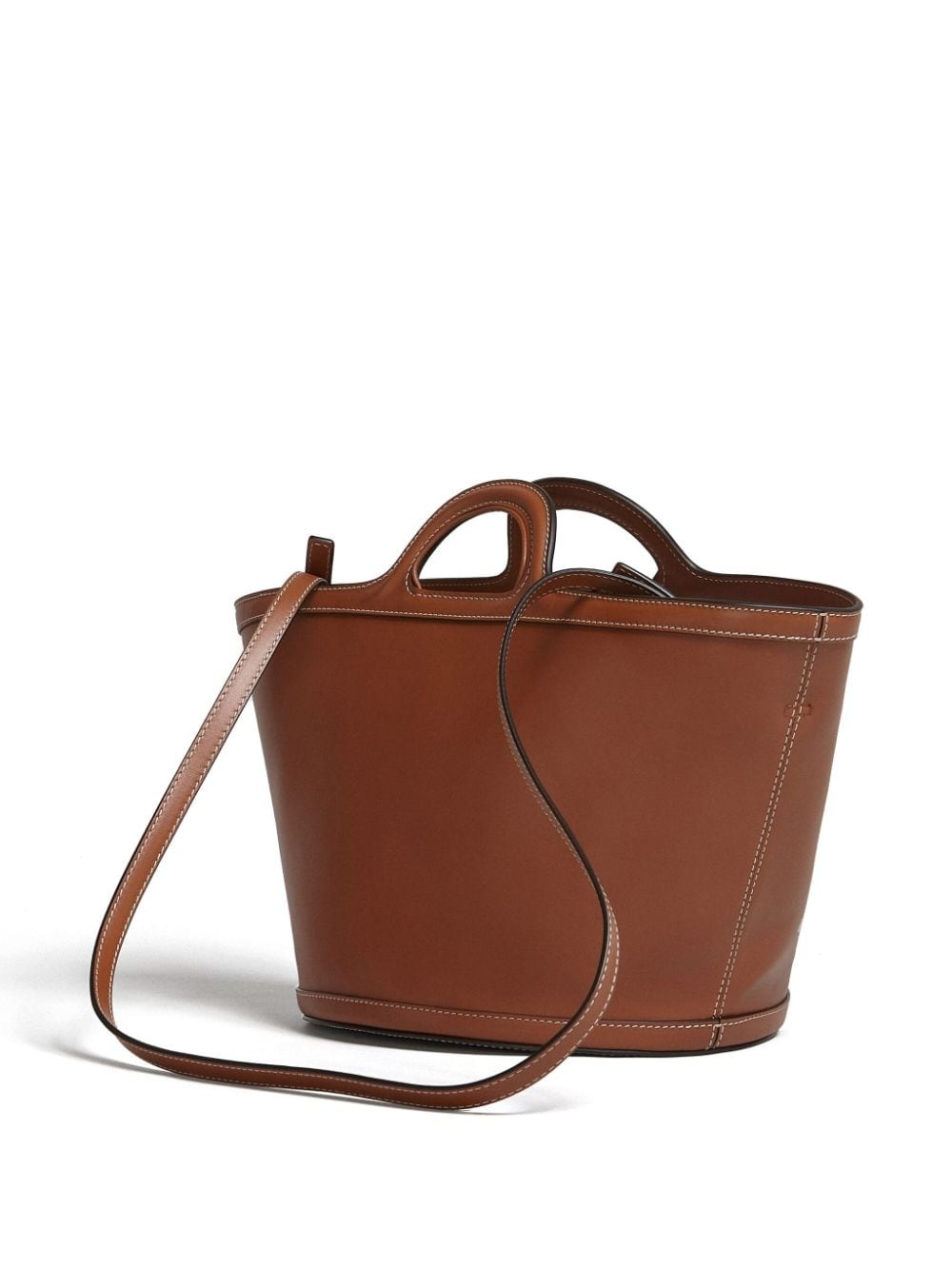 small Tropicalia logo-embossed leather tote bag - 3