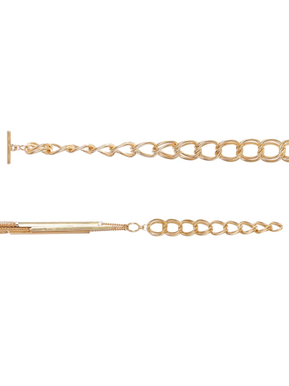 tasselled chain belt - 2