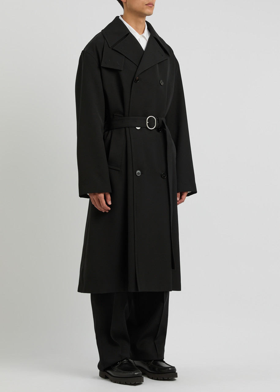 Jil Sander Double-breasted Belted Wool Coat - 2