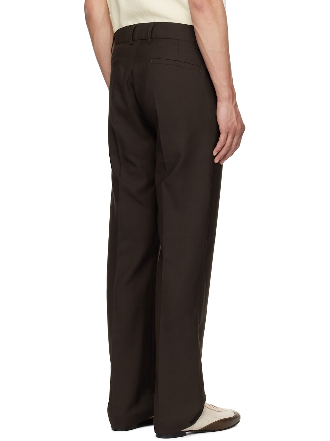 Brown Mike Suit Trousers - 3