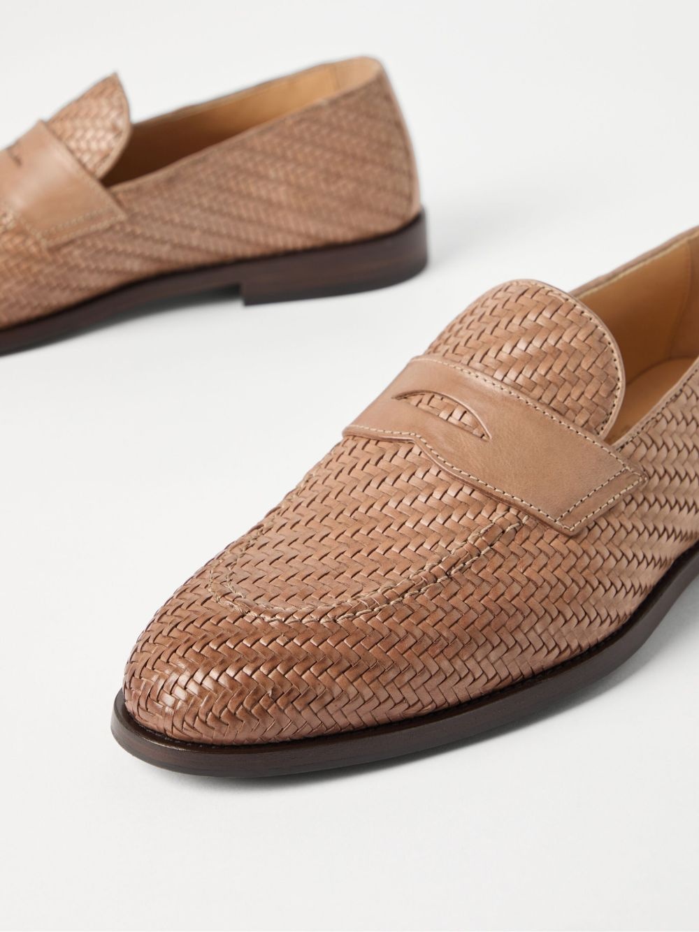 leather loafers - 4