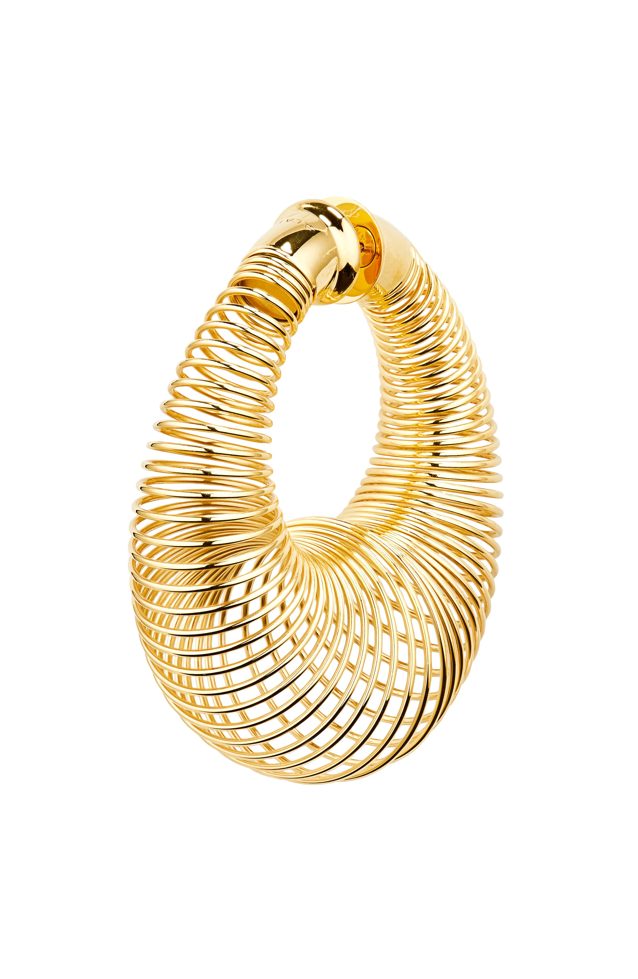 Alaïa Spiral Hoop Earrings in Or at Nordstrom - 2