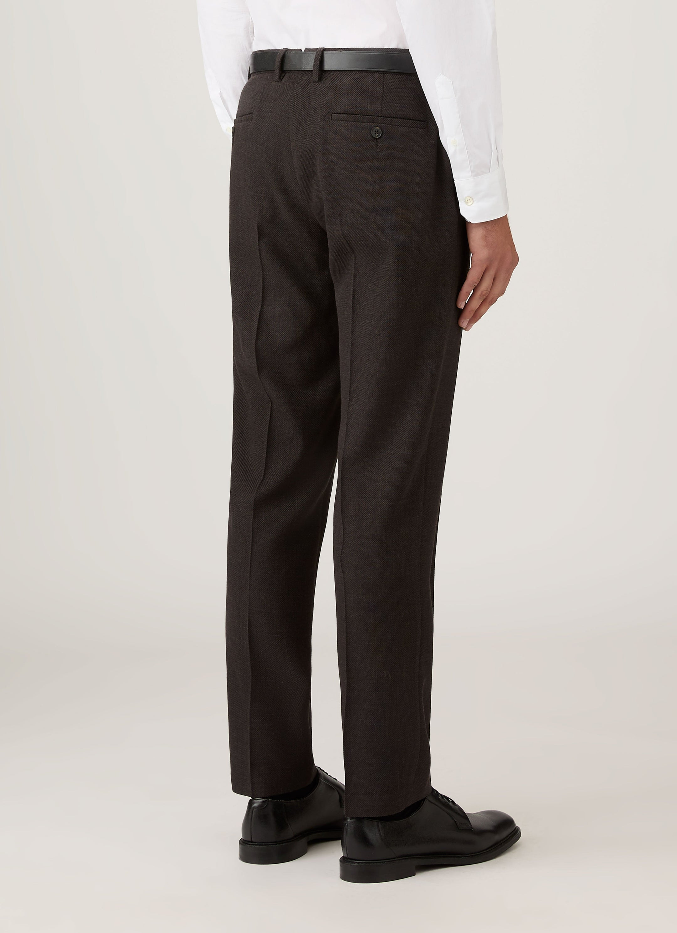 Textured Wool Trouser - 5