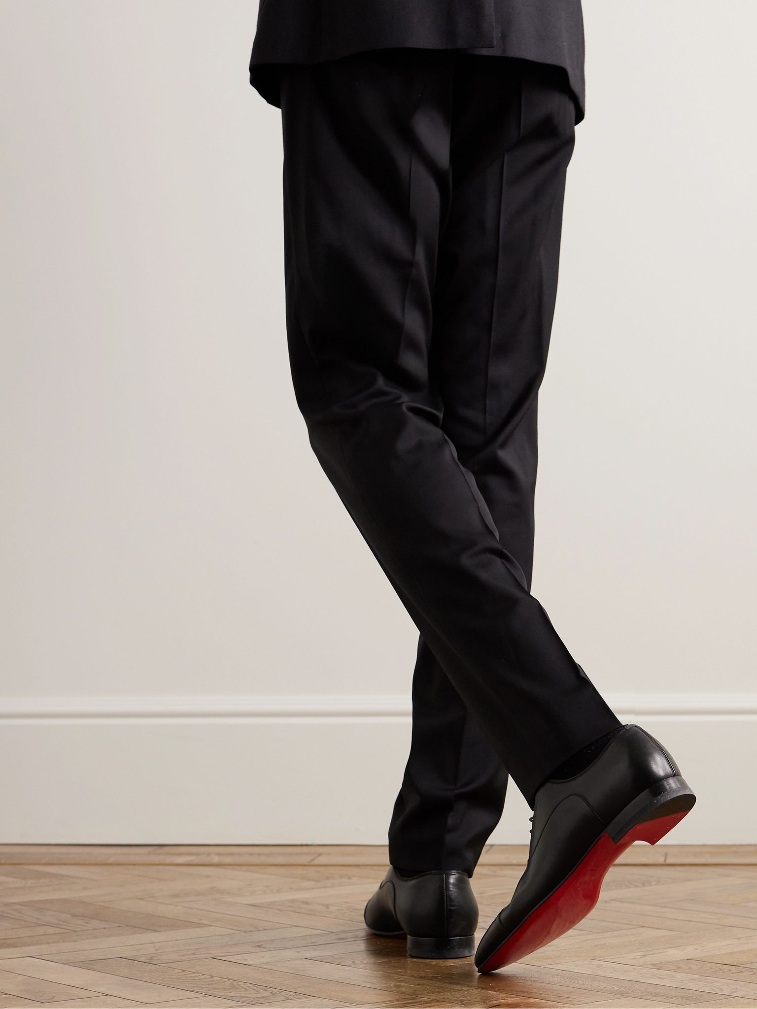 Greggo Leather Oxford Shoes Black - 2