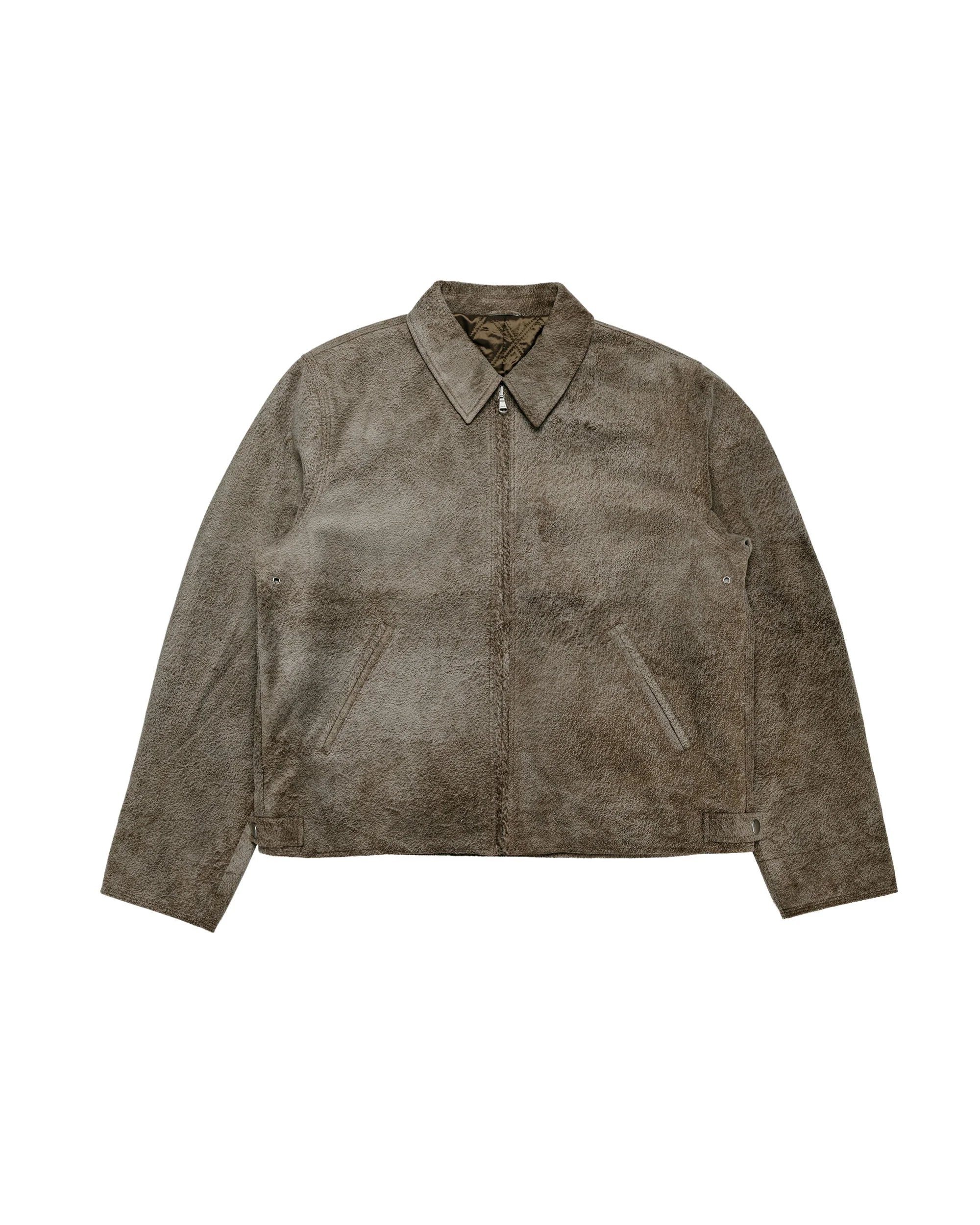 Stüssy Garage Jacket Suede Suede - 1
