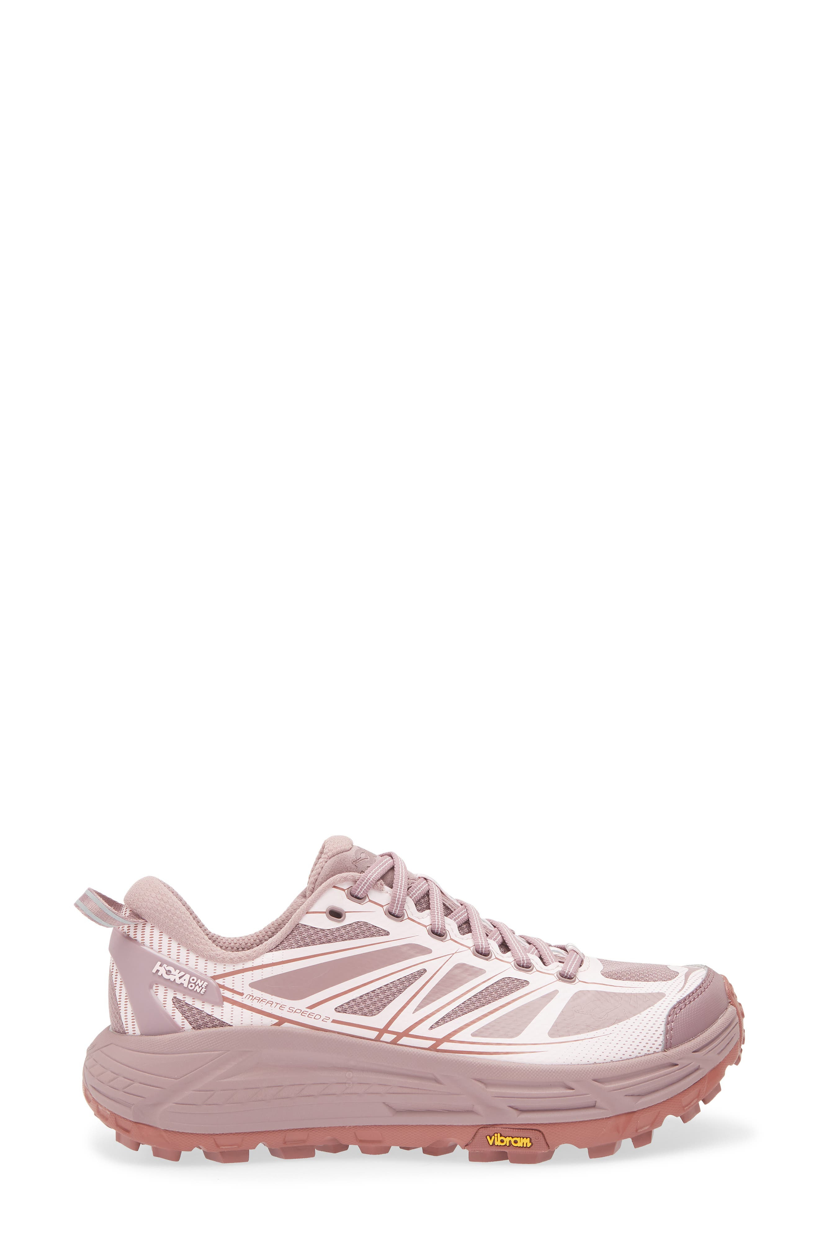 HOKA Gender Inclusive Mafate Speed 2 Sneaker in Classic Mauve /Carnation at Nordstrom - 3