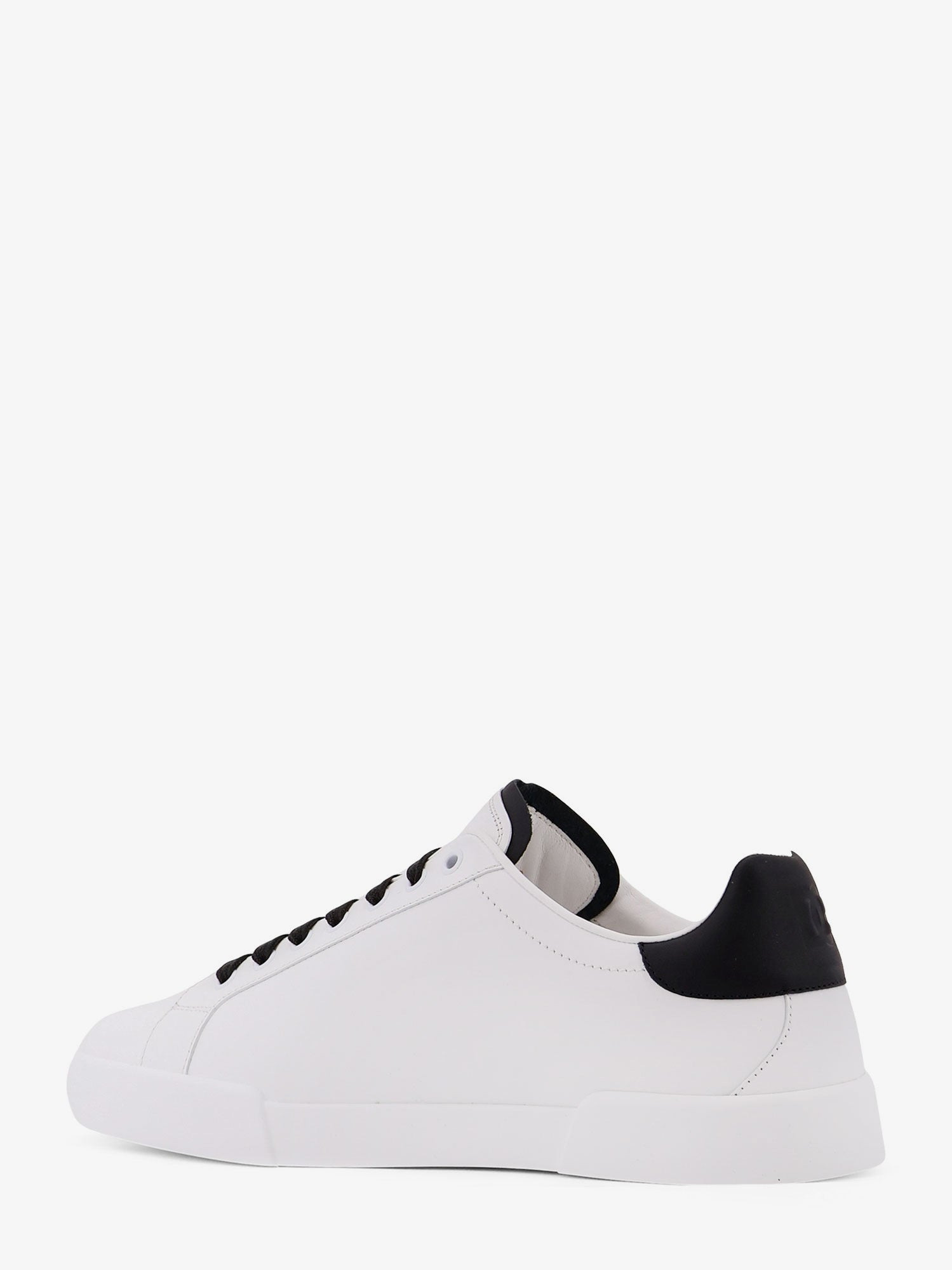 Dolce & Gabbana Portofino Leather Low-Top Sneakers - 3
