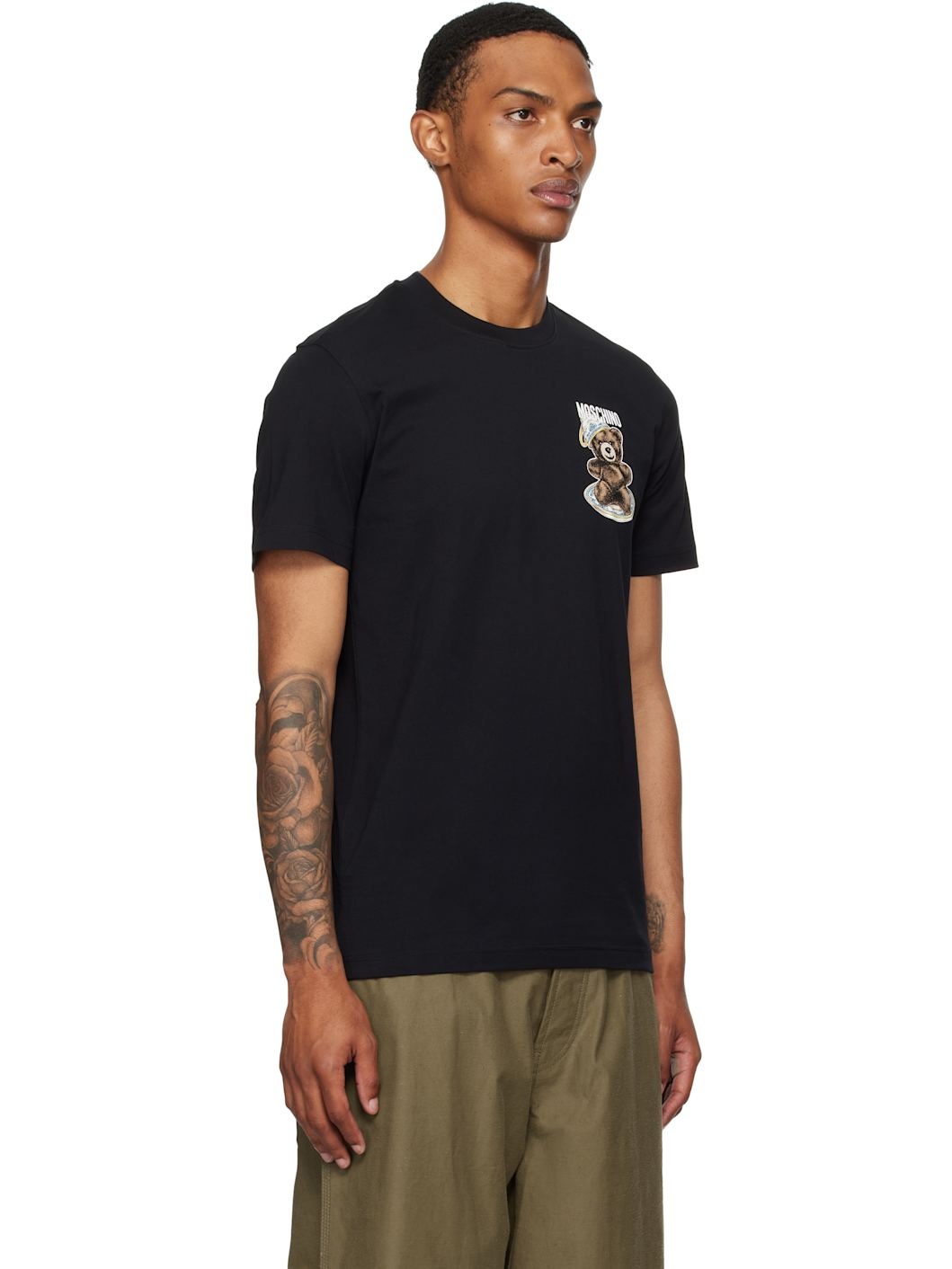 Black Teddy Bear T-Shirt - 2