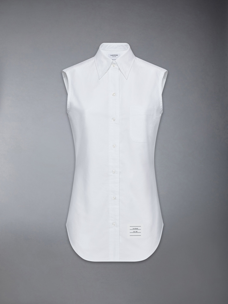 OXFORD CLASSIC SLEEVELESS SHIRT 1