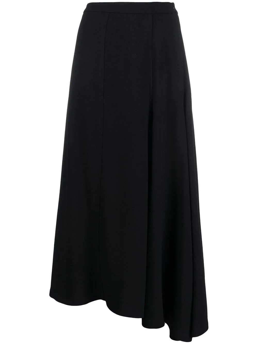 asymmetric hem skirt - 1