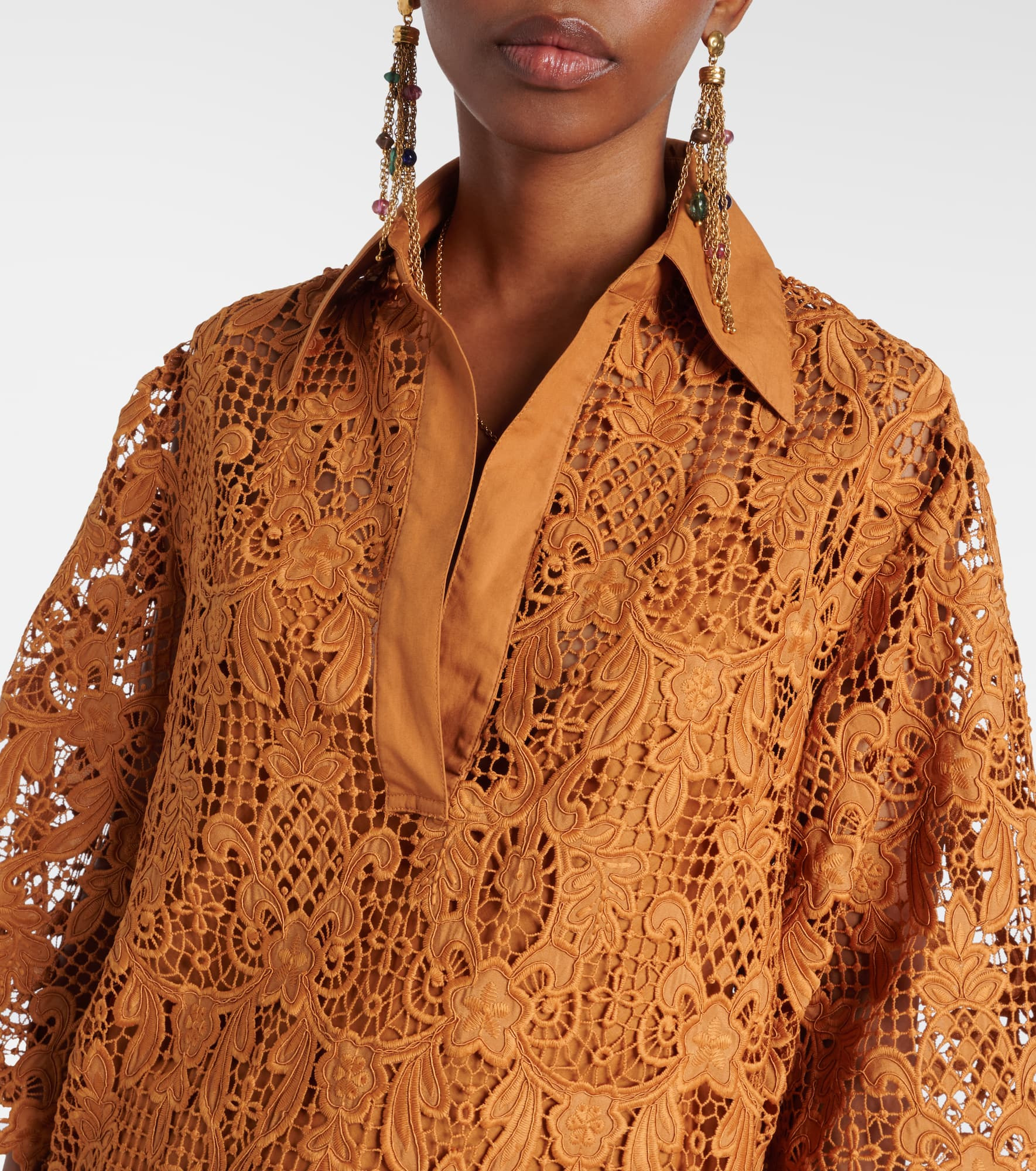 Coco scalloped lace top - 4