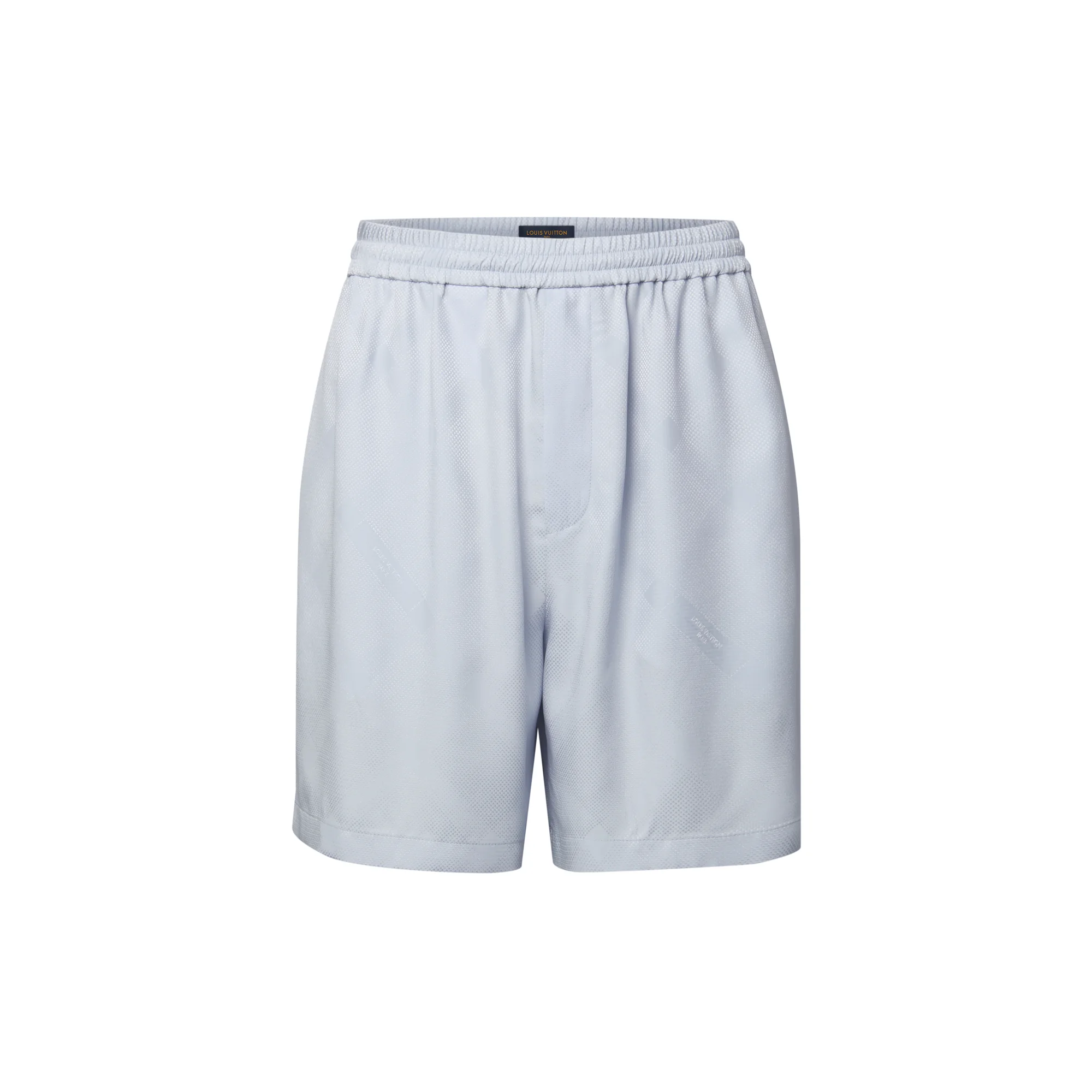 Jacquard Drawstring Shorts - 1
