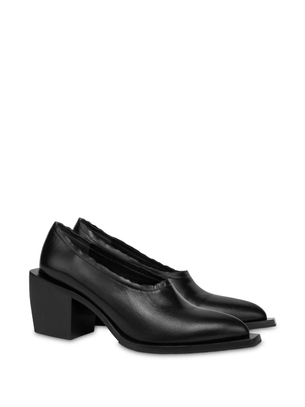 60mm leather pumps - 2