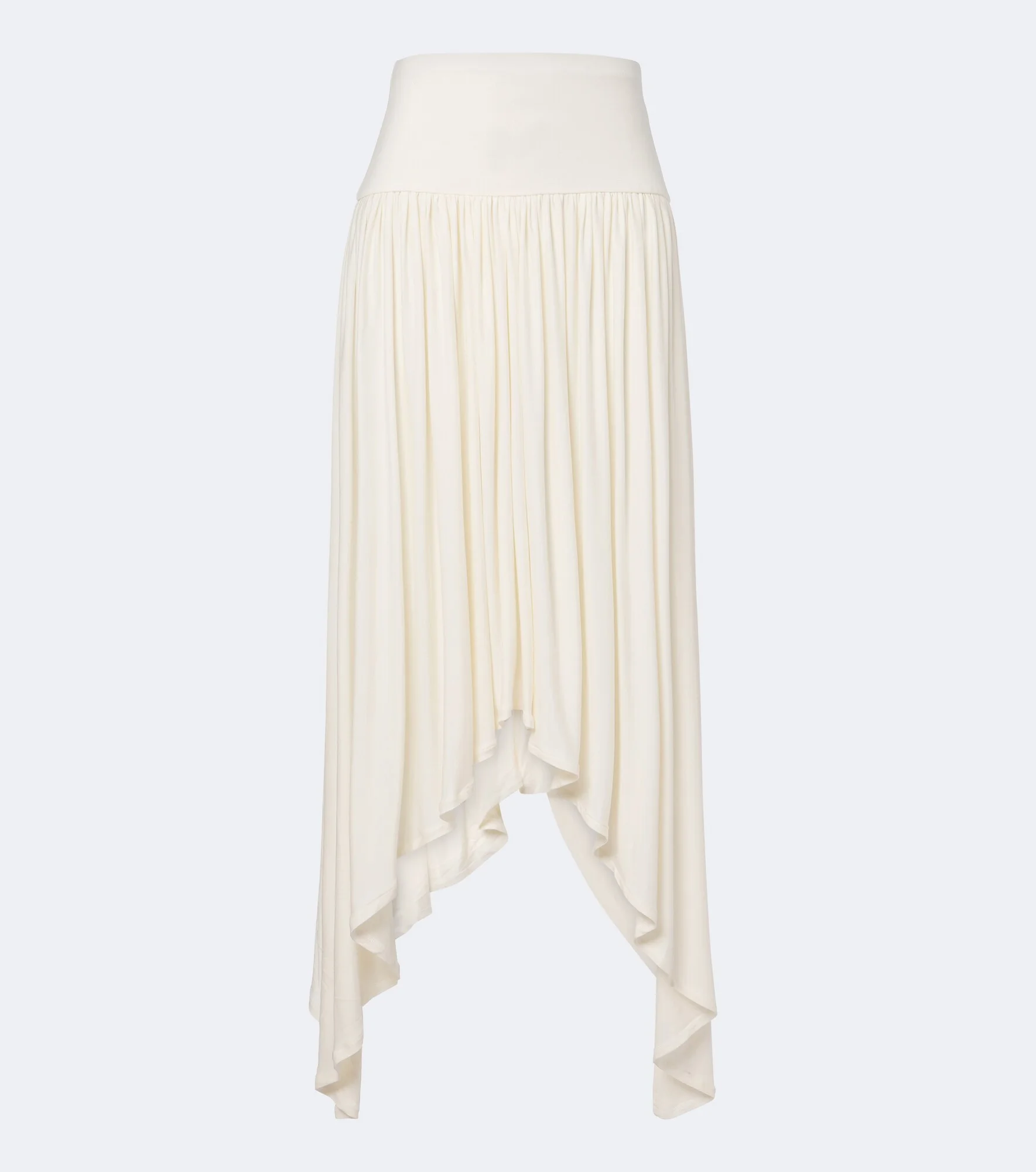 Elya asymmetric pleated midi skirt - 1