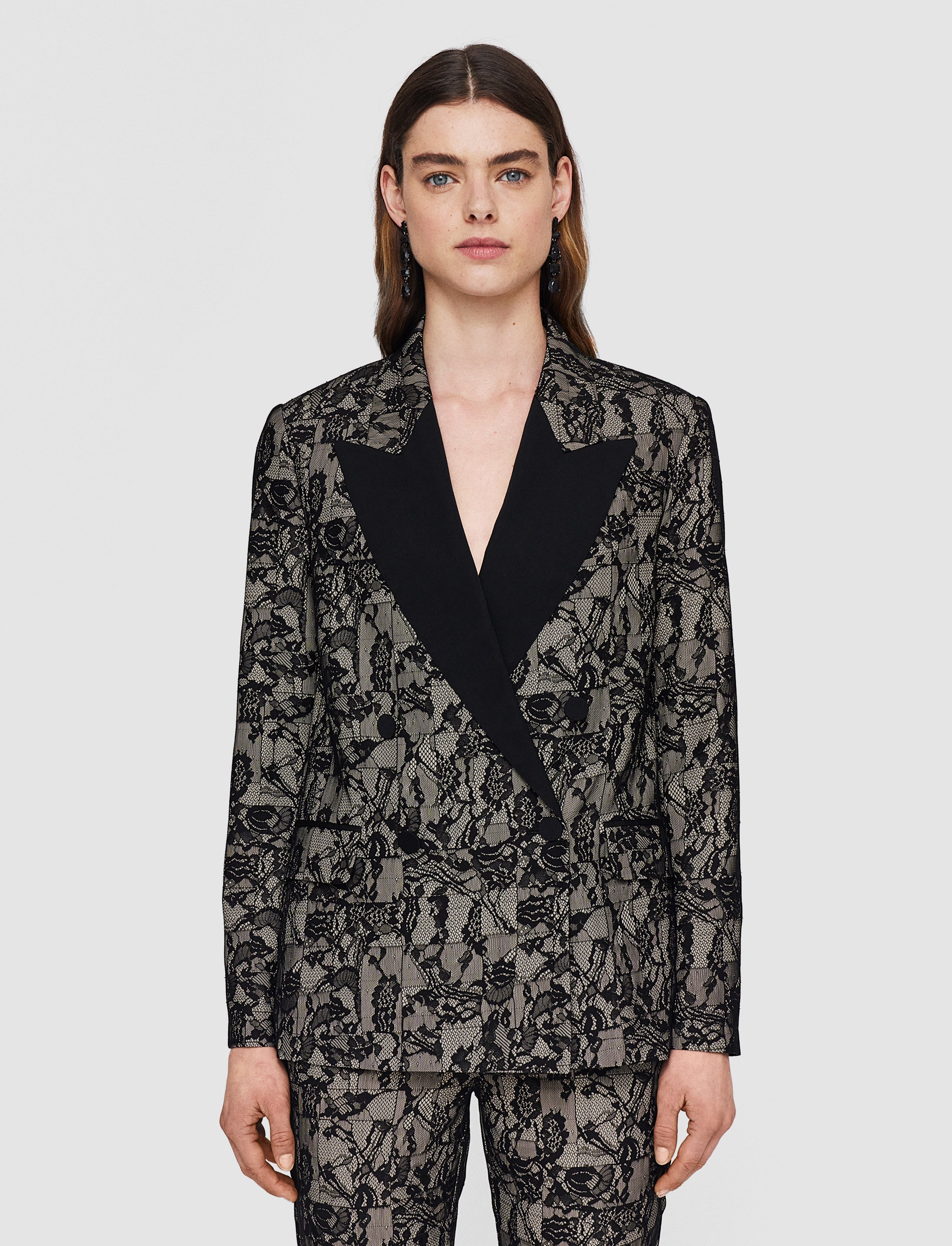 Jaden Patchwork Lace Jacket - 3