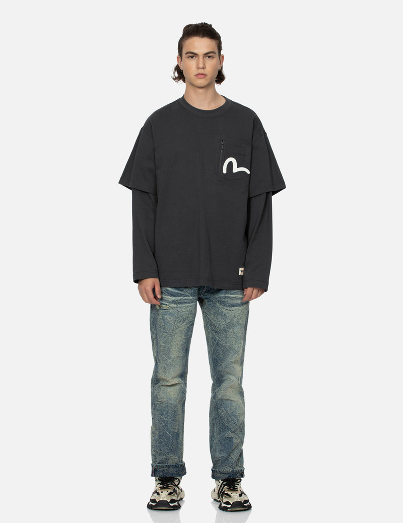 GODHEAD SLOT MACHINE PRINT LOOSE FIT  LONG-SLEEVE T-SHIRT 6